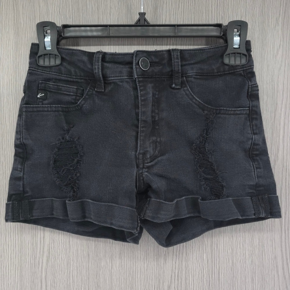KanCan Y2K Grunge Distressed Denim Hot Short Shorts